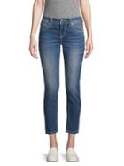 Miss Me Cotton Cropped Jeans