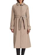 Jane Post Raincoat With Zip-out Wool-blend Lining