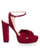 L.k. Bennett Suede Ankle-strap Sandals