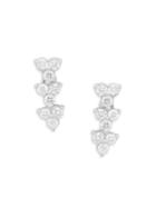 Hueb 18k White Gold & Diamond Drop Earrings