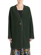 Lafayette 148 New York Wool-blend One-buttoned Coat