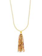 Kenneth Jay Lane Couture Collection Beaded Tassel Necklace