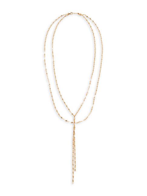 Lana Jewelry Mega Blake 14k Yellow Gold Multi-strand Necklace
