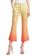 Each X Other Rainbow Cropped Satin Trousers