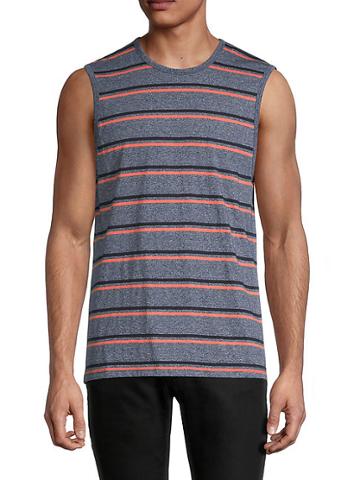 Projek Raw Striped Sleeveless T-shirt