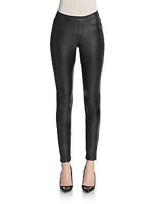 Hue Leatherette Leggings