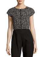 Alice + Olivia Amy Dual Front Top