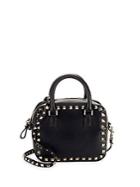 Valentino Studded Leather Top Handle Bag