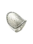 John Hardy Textured Sterling Silver Ring