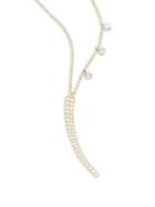 Meira T Diamond & 14k Yellow Gold Horn Pendant Necklace