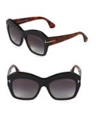 Tom Ford Eyewear Classic 54mm Square Sunglasses