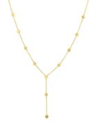 Saks Fifth Avenue 14k Yellow Gold Disc Lariat Necklace