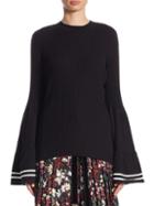 Mother Of Pearl Corinne Bell-sleeve Sweater