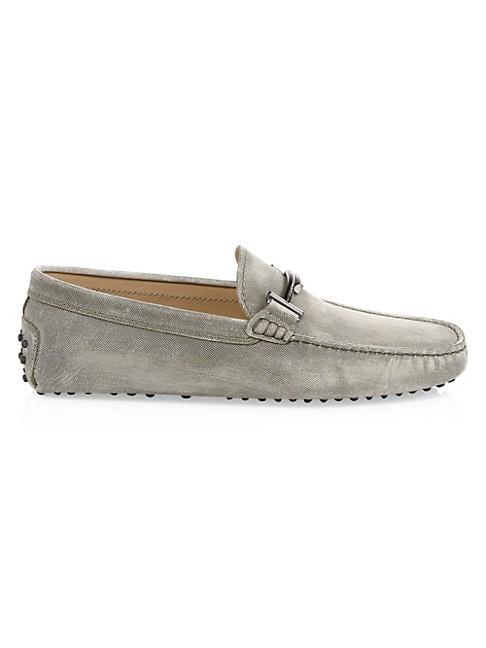 Tod's City Gommino Leather Bit Loafers