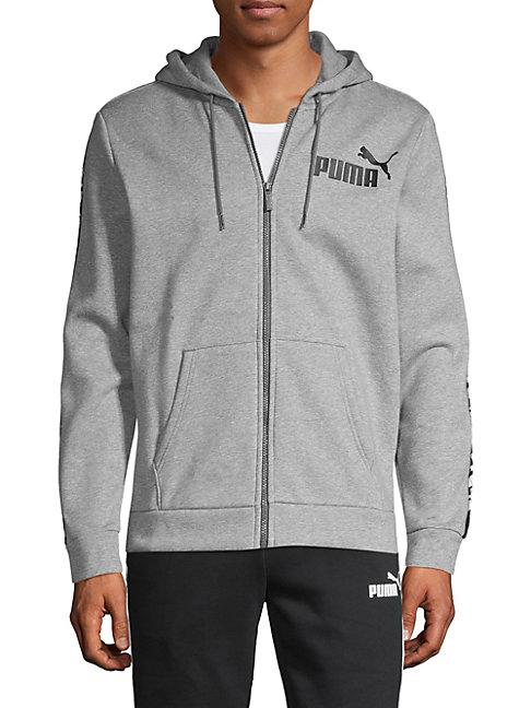 Puma Full-zip Cotton-blend Hoodie