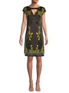 Versace Collection Printed Shift Dress