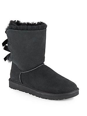 Ugg Australia Bailey Bow Shearling-lined Boots