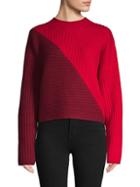 Naadam Colorblock Wool & Cashmere-blend Sweater