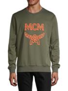Mcm Logo Long-sleeve Sweatshirt