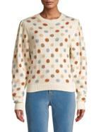 Rebecca Taylor Dotted Wool-blend Sweater