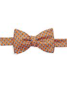 Saks Fifth Avenue Made In Italy Bee Silk Bow Tie