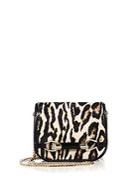 Jimmy Choo Zadie Leopard-print Calf Hair Crossbody Bag