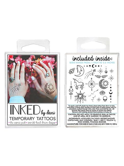 Inked By Dani Temporary Tattoos Cosmic Pack