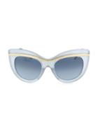 Boucheron 52mm Cat Eye Novelty Sunglasses