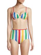 Solid And Striped The Brigitte Striped Bikini Top