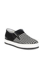 Emporio Armani Stripe Slip-on Sneakers