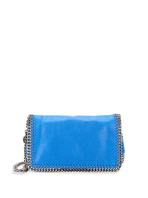 Stella Mccartney Chained Faux Leather Crossbody Bag