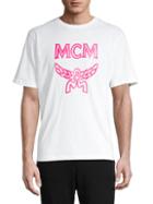Mcm Graphic Logo Cotton Tee
