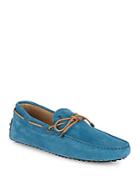 Tod's Tie Leather Moccassins