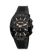 Roberto Cavalli By Franck Muller Rc-101 Chrono Rubber-strap Watch