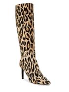 Jimmy Choo Cheetah Print Calf Hair Knee-high Boots