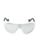 Moncler 65mm Shield Sunglasses
