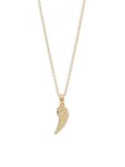 Saks Fifth Avenue 14k Gold Angel Wing Pendant Necklace