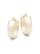 Saks Fifth Avenue 14k Gold Dome Hoop Earrings