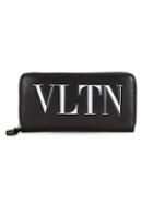 Valentino Garavani Graphic Leather Zip-around Wallet