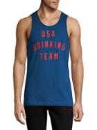 Body Rags Clothing Co Usa Drinking Team Cotton Tank Top