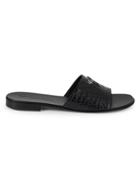 Giuseppe Zanotti Croco-embossed Slide Sandals