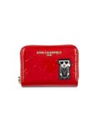 Karl Lagerfeld Paris Embossed Pvc Card Wallet