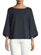 Lafayette 148 New York Boatneck Relaxed Top