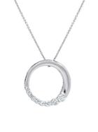 Diana M Jewels Diamond And 14k White Gold Ring Pendant Necklace