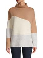 French Connection Wool-blend Colorblock Sweater