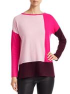 Saks Fifth Avenue Collection Cashmere Colorblock Tunic