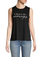 Bcbgeneration Graphic Muscle Top