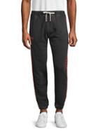 Ovadia & Sons Side-striped Cotton Jogger Pants