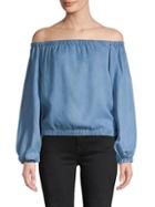 7 For All Mankind Off-the-shoulder Top