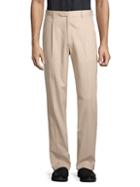 Brioni Classic Cotton Pleated Trousers